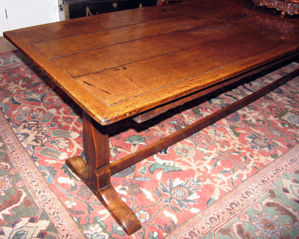English Oak & Elm Farm Table