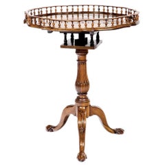 Colonial Rosewood Tea Table