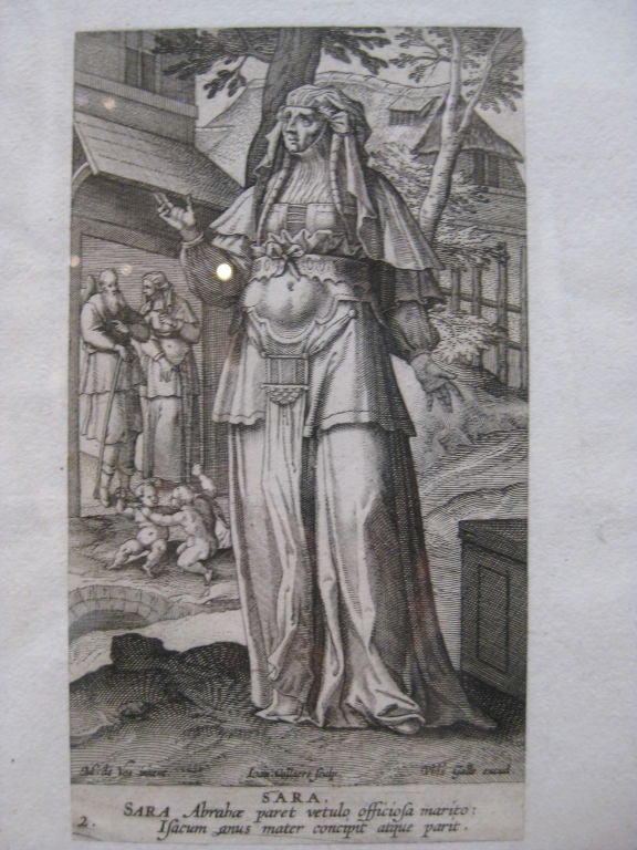 Set of 20 Engravings of Celebrated Women of the Old Testament For Sale 2