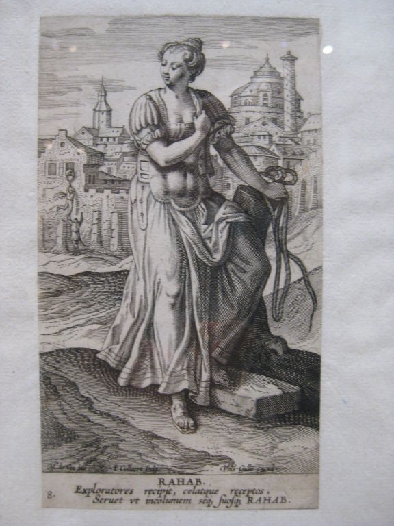 Set of 20 Engravings of Celebrated Women of the Old Testament For Sale 3