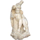 Antique Roman Laconian Hound - Sarcophagus Fragment