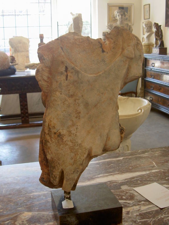 18th Century and Earlier Roman Torso of Silvanus For Sale