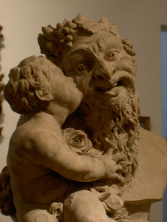 Silenus Adored by Putti and Angels, by Fernand Cian