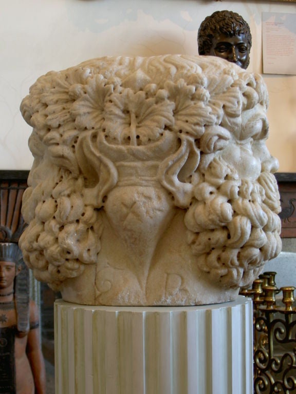 Janiform or Double Head Gate Guard