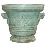 Classical Renaissance Type Bronze Mortar, Early 18th century