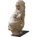 Antique 16th century Spanish Stone Heraldic Lion