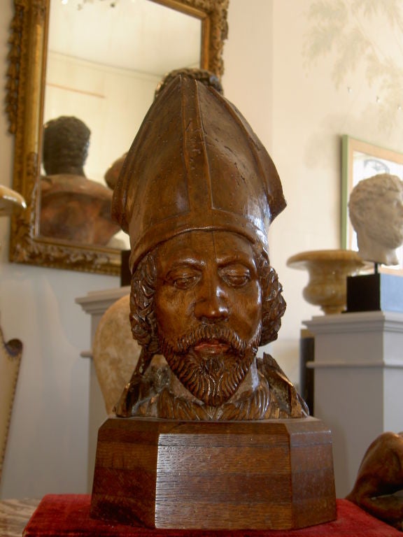 Renaissance Head of a Bishop