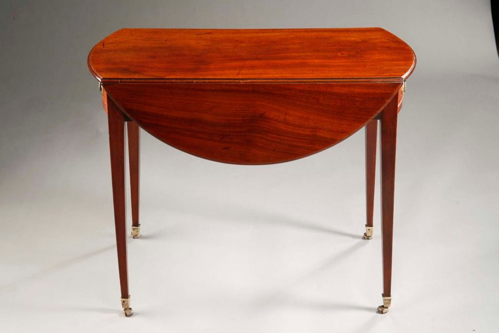 An Oval Pembroke Table
