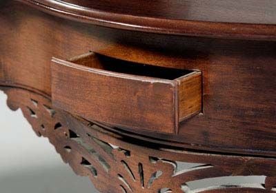 A Pair of 18th Century Corner Console Tables