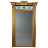 A Very Large American Giltwood Pier Mirror