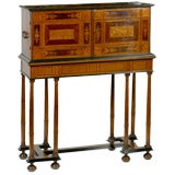 Renaissance Marquetry Cabinet on stand