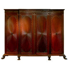 Anglo-Indian Carved Regency Form Cabinet 8