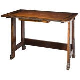 Antique Anglo-Indian traveling campaign writing table