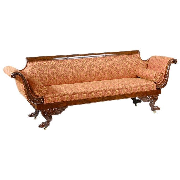 New York Classical Grecian Sofa For Sale