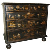 William 
Mary chinoiserie chest
