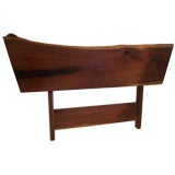 Beautiful Free-Edge Full-Size Headboard by George Nakashima