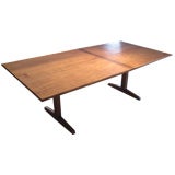 Incredible Seven Foot Trestle-Based Table by George Nakashima