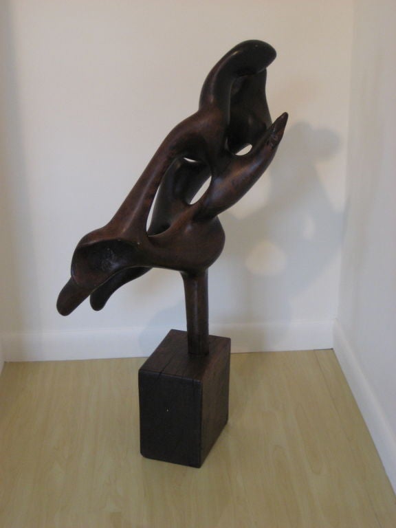 Striking New Hope School Pierced Sculpture