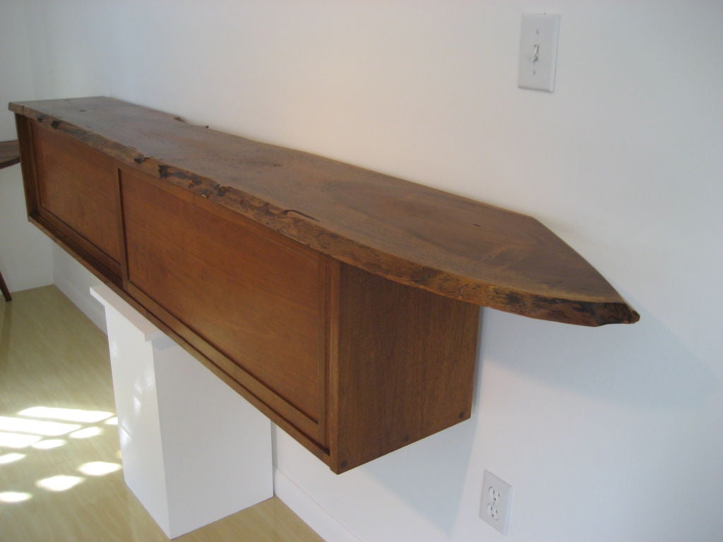 Beautiful George Nakashima Wall-Hanging Cabinet