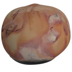 Enormous Traditional Japanese Raku Pot