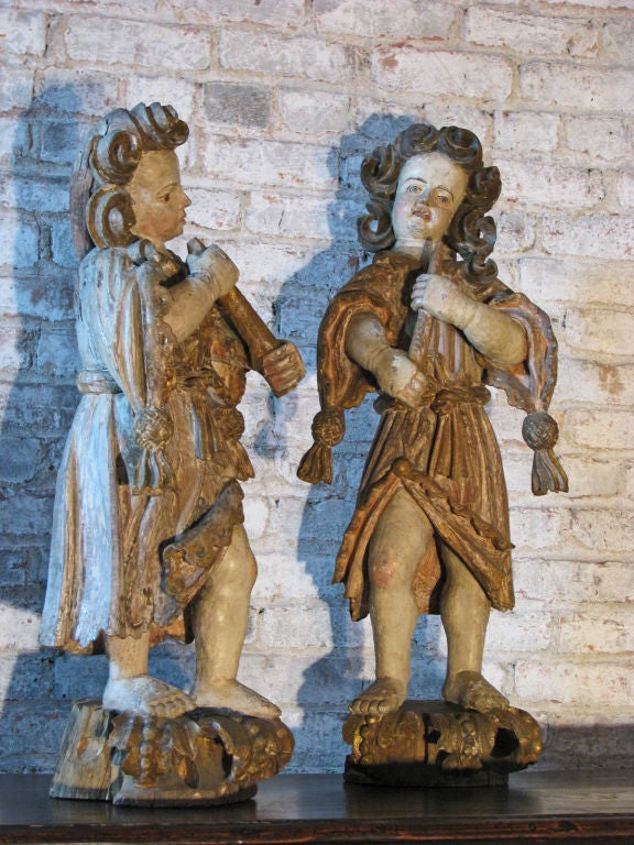 sculptures of musicians