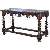 Antique Italian Baroque Center / console table