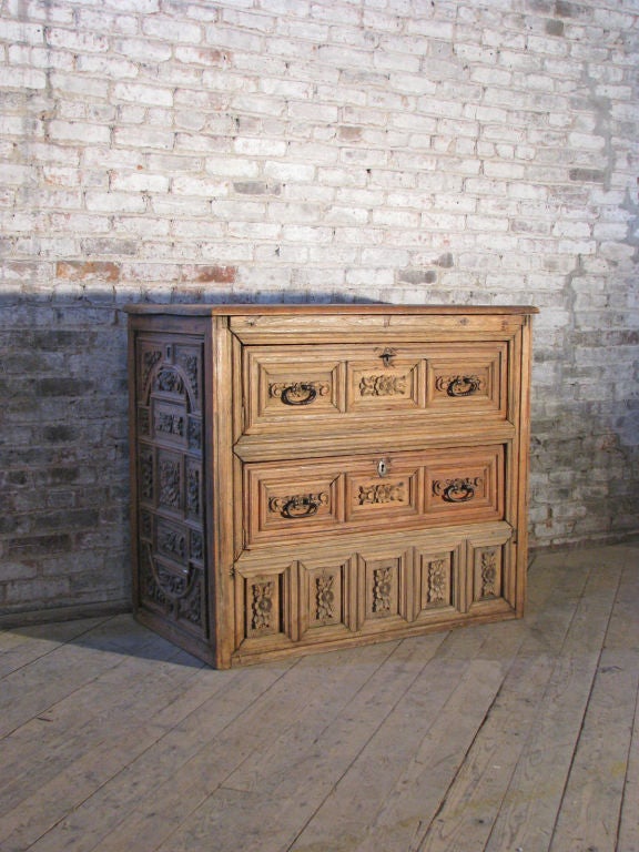 Wonderful commode with an exquisite design and and prominent appearance. beautiful light color with its dried out texture.