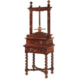 Antique Dutch Baroque inlaid Bookpress