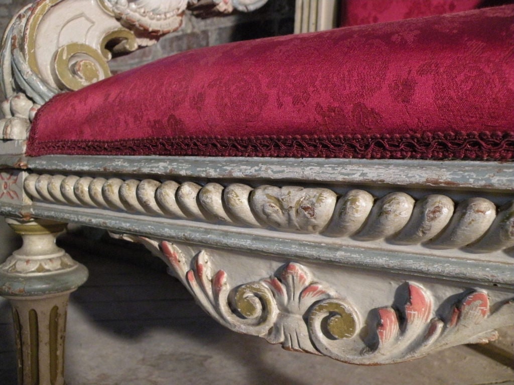 Suite de salon de style Louis XIV à la manière de Guéret Frères en vente 1