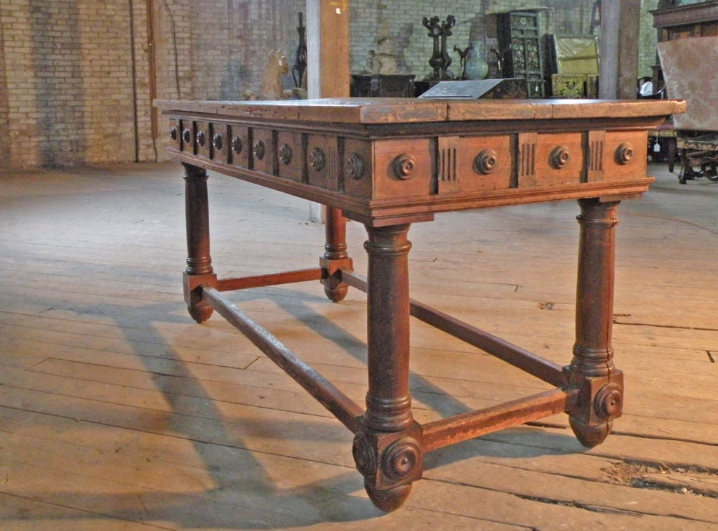 18th Century and Earlier Italian Baroque Library or Center Table