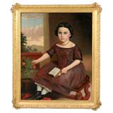 Antique Portrait of Phoebe Francis Ricker