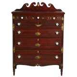 Antique Soap Hollow Chest of Drawers