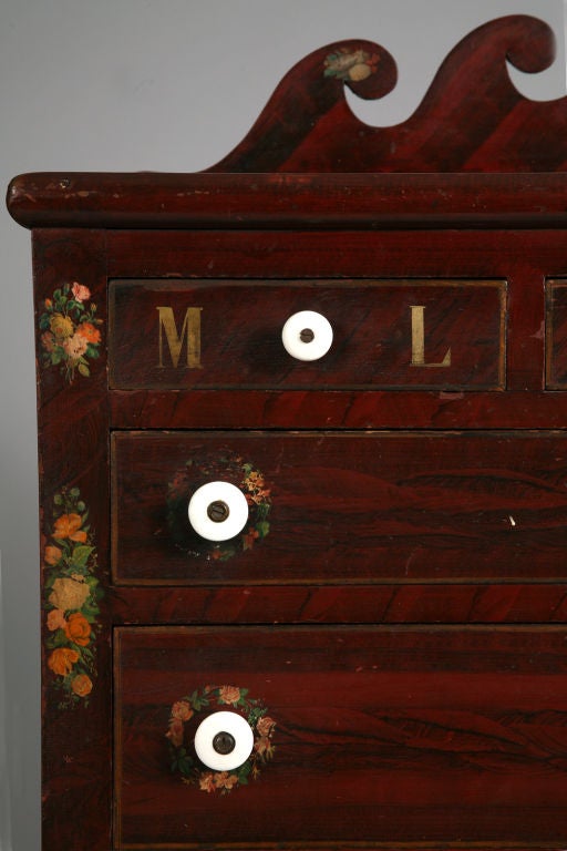 Cherry Soap Hollow Chest of Drawers