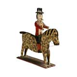 Sculpture of a Man on a Horse