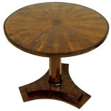 Biedermeier Small Yew Wood Center Table