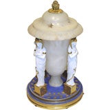 Paris Porcelain and Alabaster Centerpiece