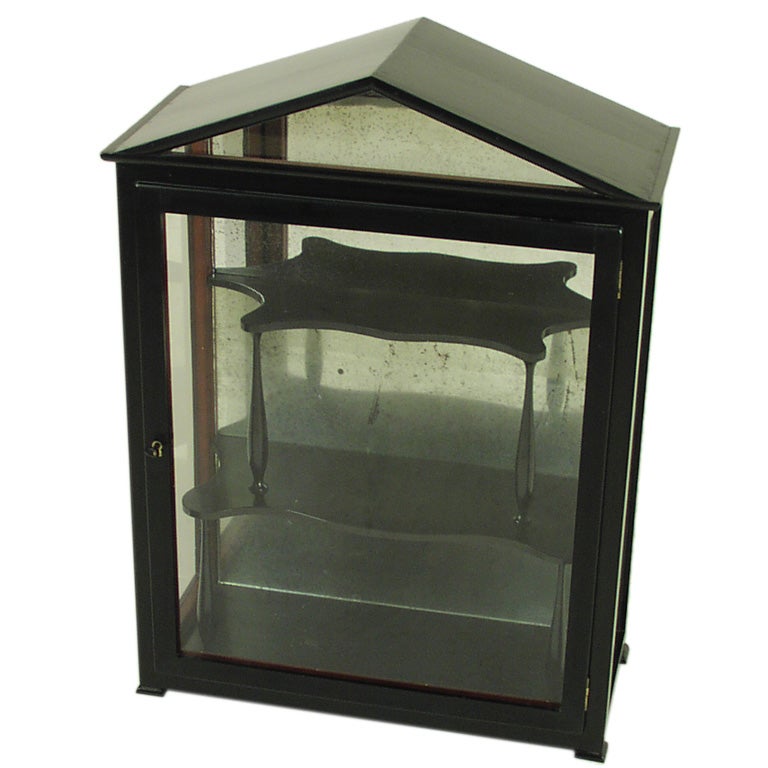 Biedermeier Small Curio/Display Cabinet For Sale