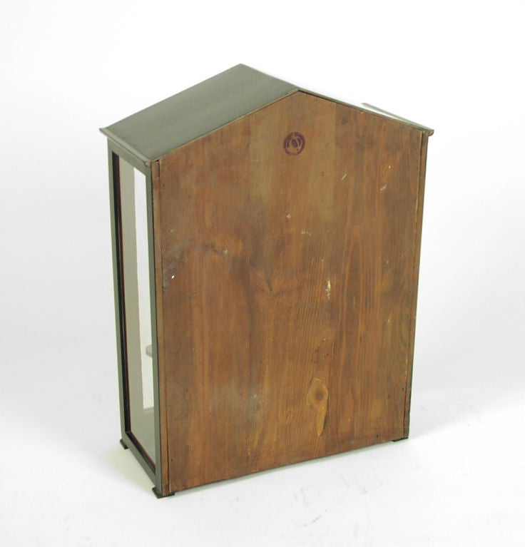 19th Century Biedermeier Small Curio/Display Cabinet For Sale