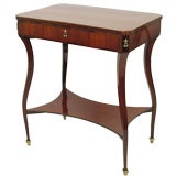 Empire Mahogany Occasional Table