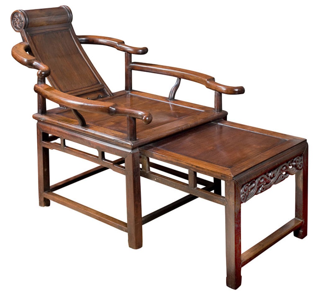 Chinese Reclining Armchair