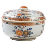 Rare and Fine Chinese Famille Verte Covered Tureen