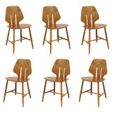 6 Ejvind Johansson Dining Chairs