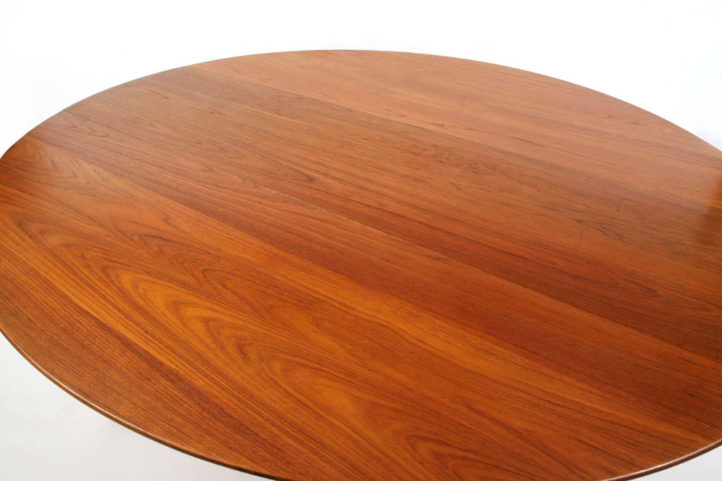 Peter Hvidt Teak & Brass Dining Table