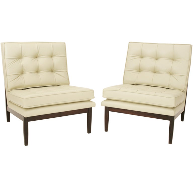 Rare Florence Knoll Parallel Bar Chairs