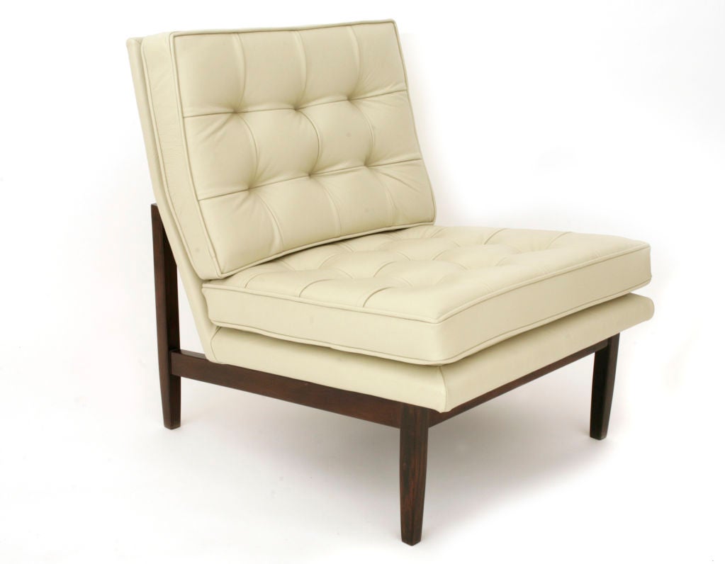 Mid-20th Century Rare Florence Knoll Parallel Bar Chairs