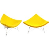 Pair of George Nelson for Herman Miller Coconut Chairs