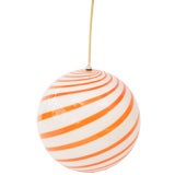Murano Swirl Glass Globe Lamp