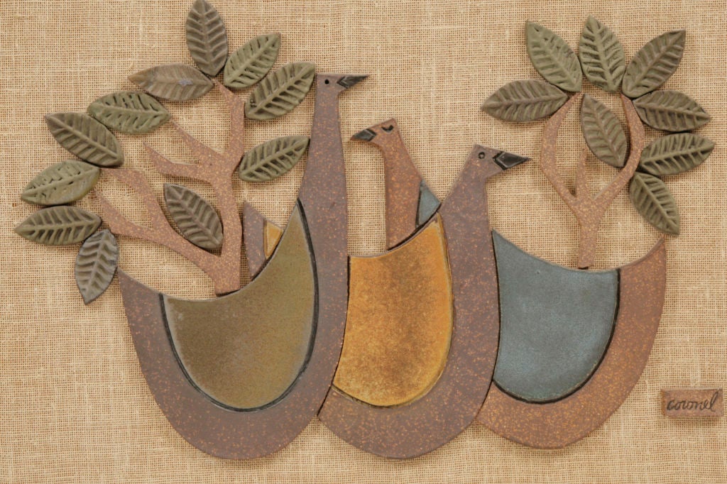 Raul Coronel Ceramic Wall Plaque