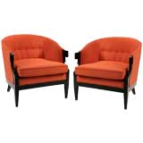 Decorative Baker Slipper Chairs