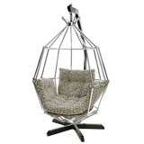 Used Hanging Parrot Chair by Ib Argreg